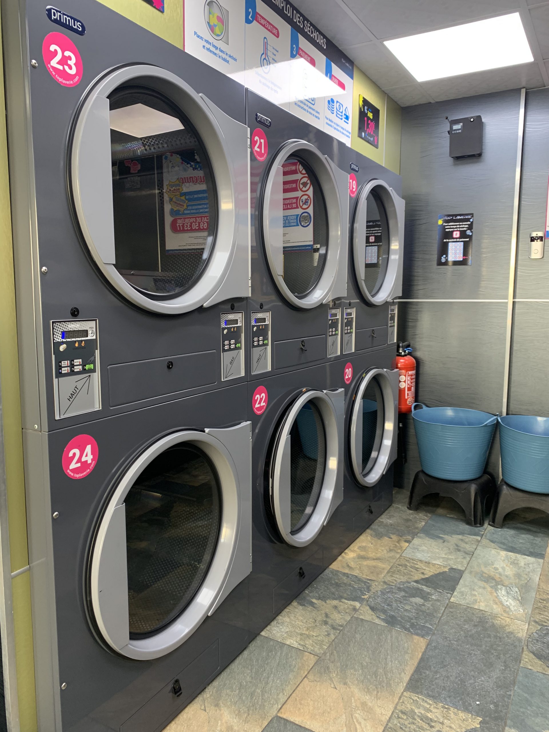 comment fonctionne une laverie automatique